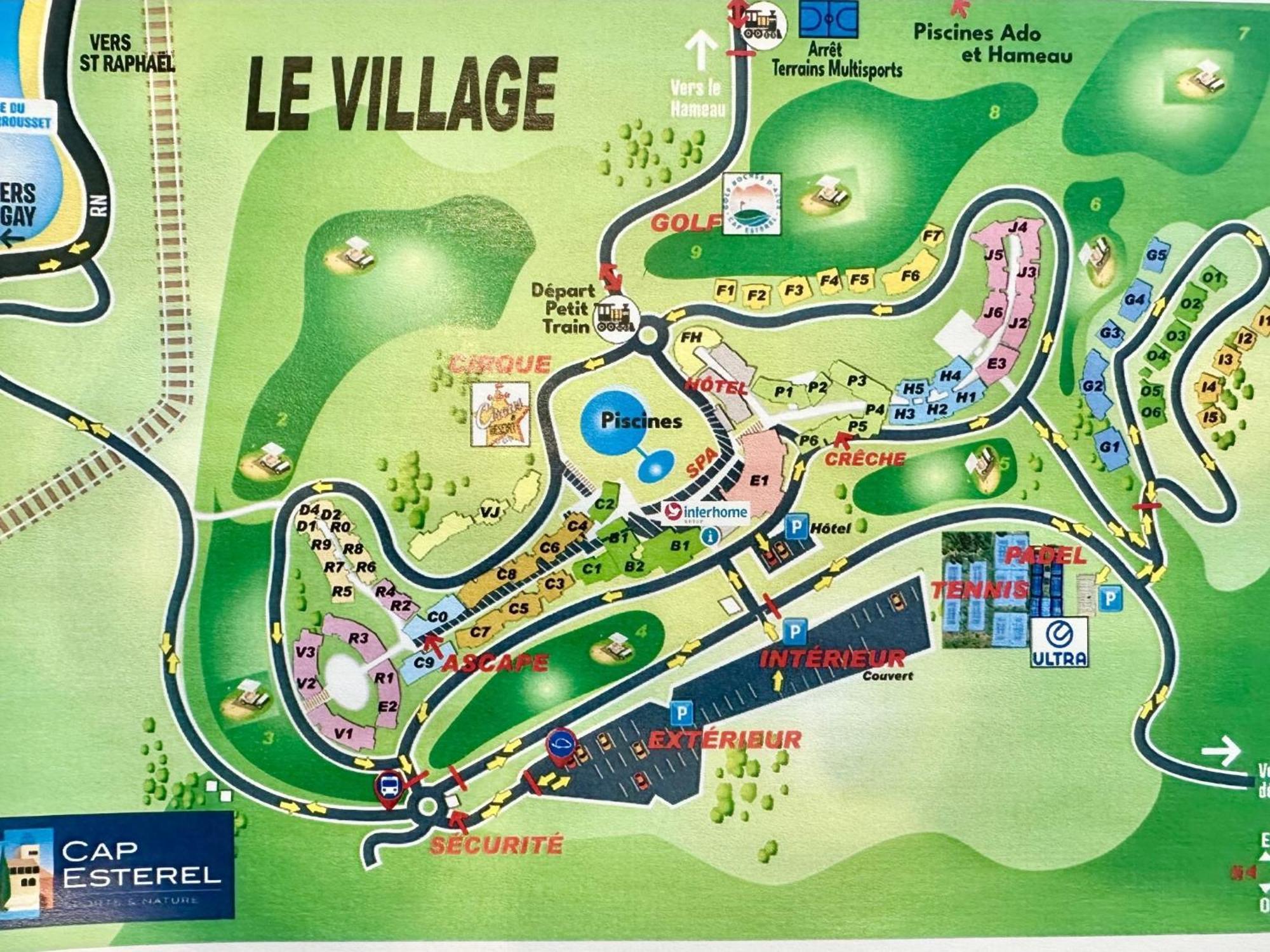 Studio Village Cap Esterel - Le Village-72 By Interhome Saint-Raphael  Ngoại thất bức ảnh